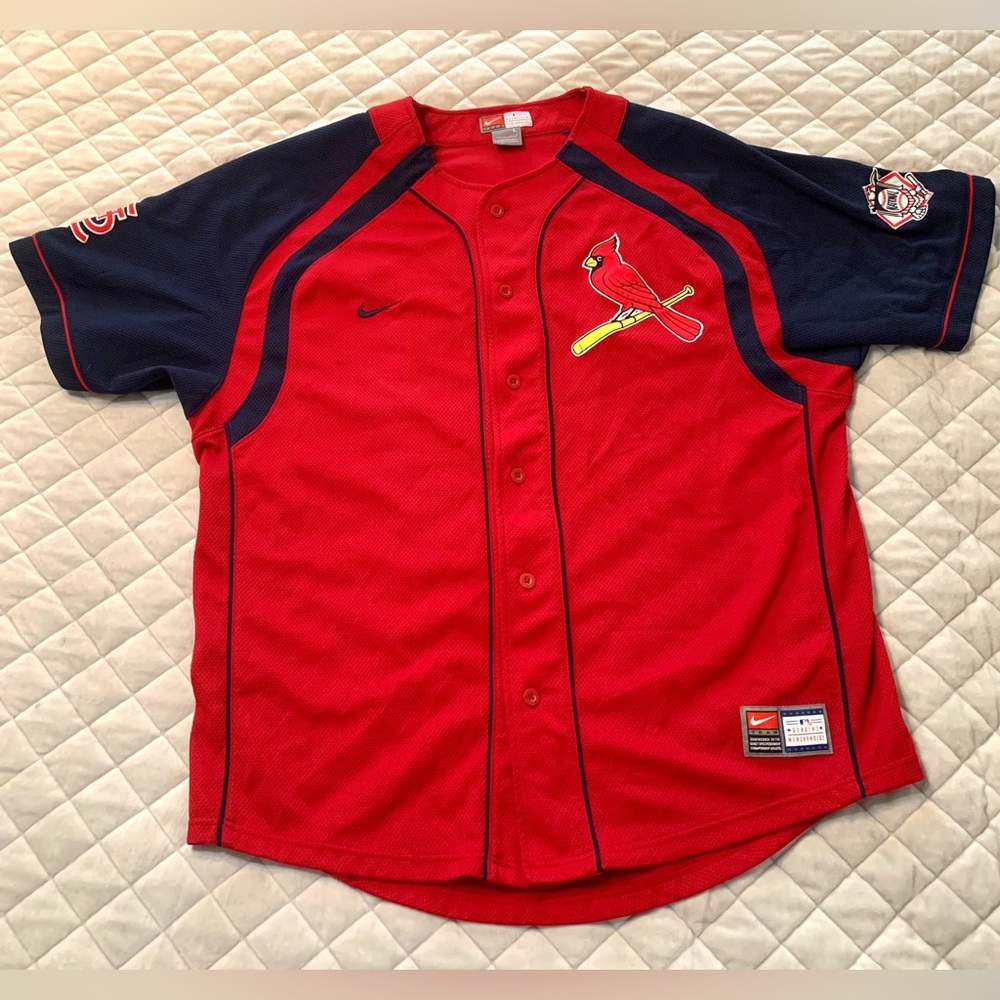 Albert Pujols St. Louis Cardinals jersey.